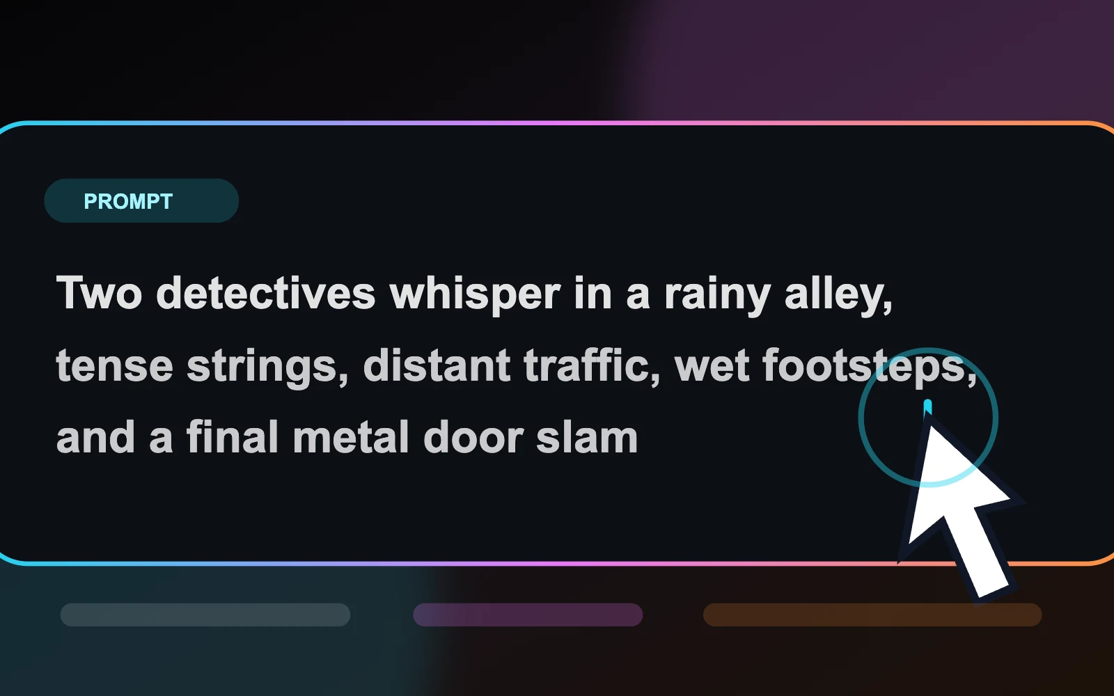 Seed Audio 1.0 prompt editor for writing a structured sound-scene prompt